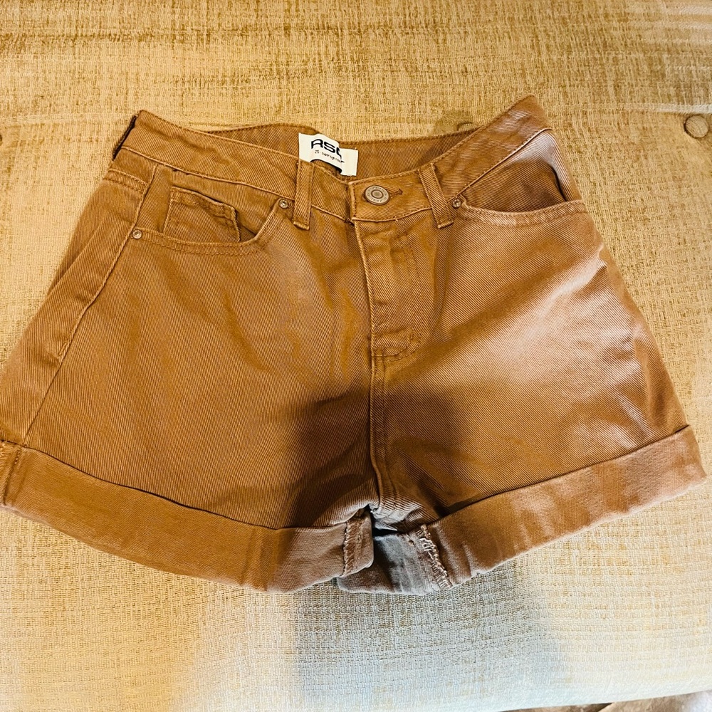 RSQ Women's Brown Jean Shorts Like New